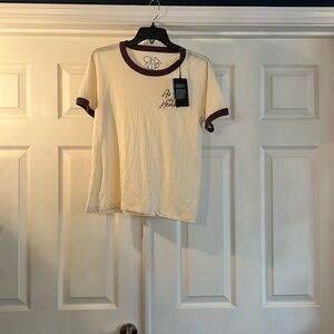 NWT chaser t baseball style top